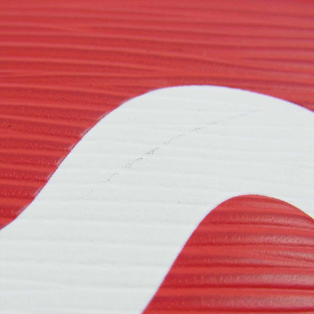 Supreme シュプリーム 17AW × LOUIS VUITTON ルイヴィトン M53434 ダヌーブPPM エピ ショルダー バッグ レッド系【美品】【中古】