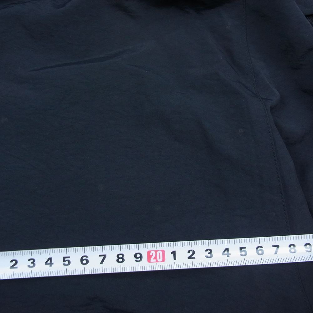 エンノイプロフェッショナル 21AW AW21BRENPT01LV × スタイリスト私物 Nylon Pants ナイロン ロゴ刺繍 トラック パンツ ダークネイビー系 L【中古】