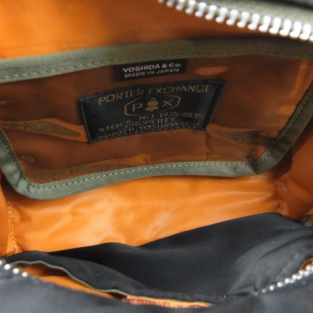 PORTER ポーター 376-19810 PX TANKER BOWLING BAG タンカー ボウリング バッグ ブラック系【美品】【中古】