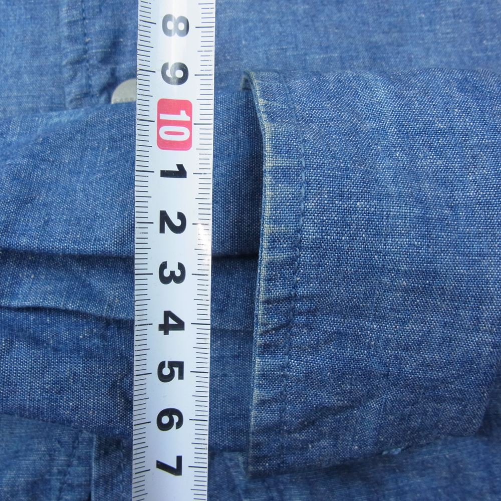 SASAFRAS ササフラス Plant Hunter Jacket プリント ハンタージャケット インディゴブルー系 M【中古】