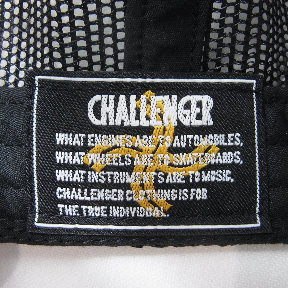 CHALLENGER チャレンジャー 18SS × SAM’S サムズ CAMS カムズ MESH CAP ロゴ メッシュ キャップ ブラック系【中古】