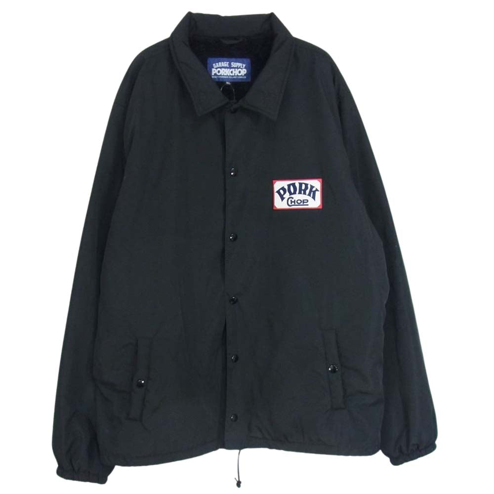 ポークチョップ BOA COACH JKT ボア コーチ ジャケット ブラック系 XL