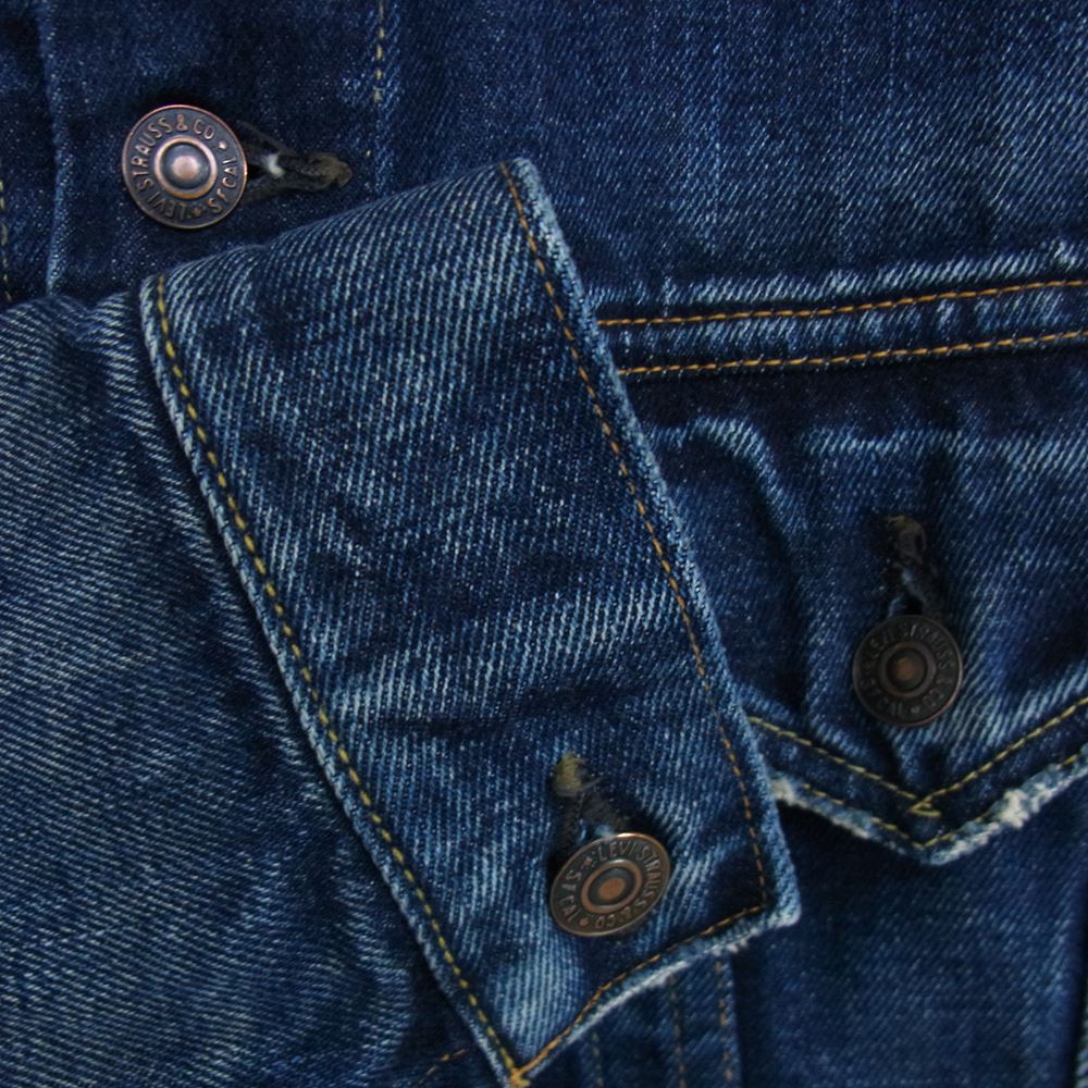 Levi's リーバイス 70557-0004 557XX 復刻 ビックE 3rdモデル デニム ジャケット インディゴブルー系 L【中古】