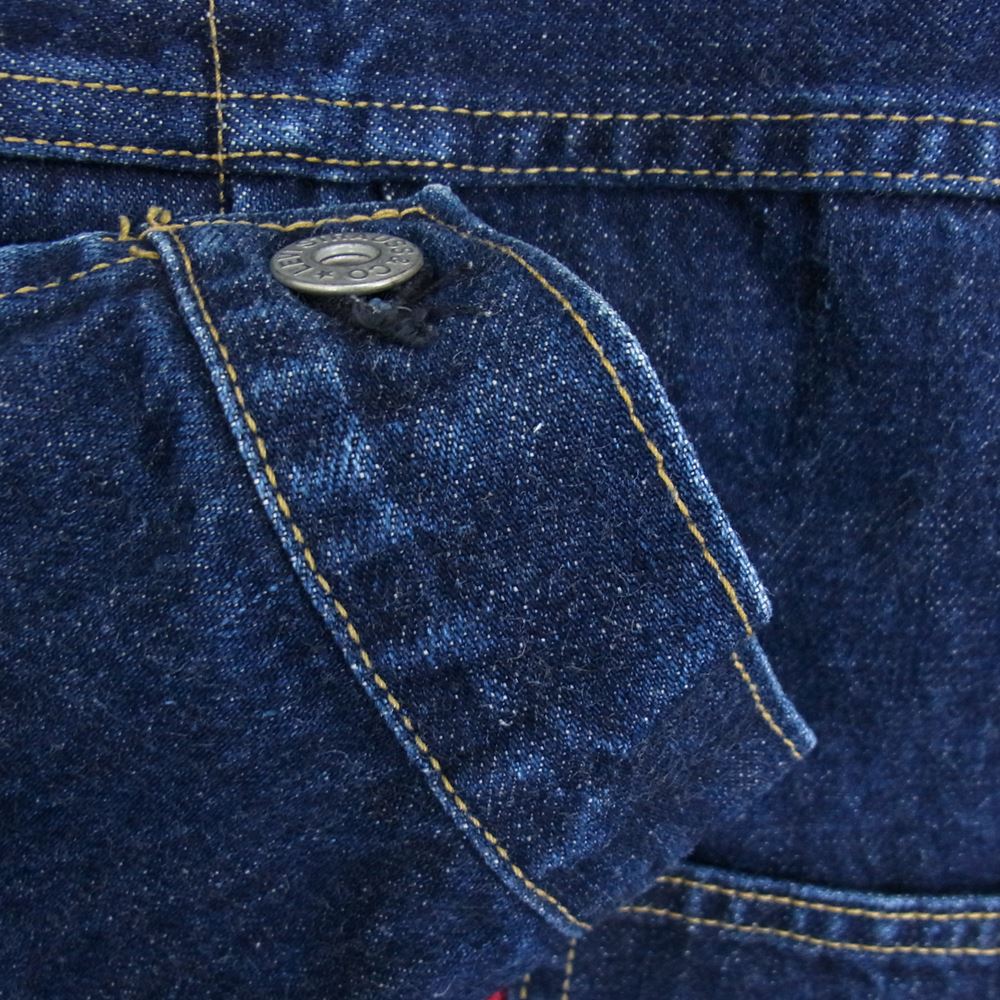 Levi's リーバイス 71506-XX 大戦モデル 復刻 ビックE デニム ジャケット インディゴブルー系 38【中古】
