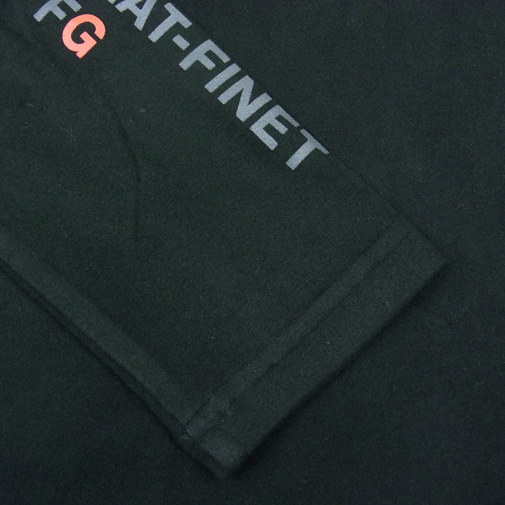 1piu1uguale3 ウノピュウノウグァーレトレ GRT163 ARN027 113 GOLF ゴルフ lucien pellat-finet golf ルシアンペラフィネ LPF GOLF RAGLAN L/S UV INNER ブラック系 5【中古】
