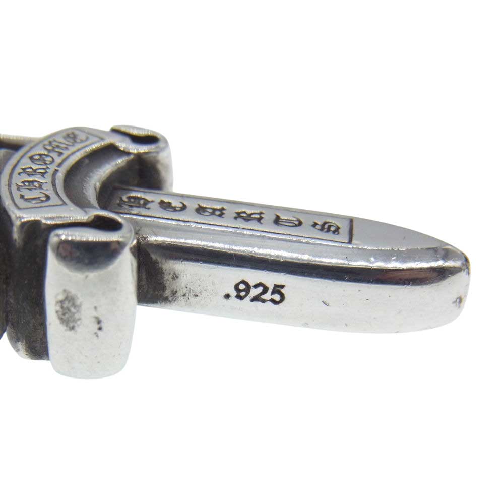 CHROME HEARTS クロムハーツ(原本無) DOUBLE DAGGER ダブルダガー ペンダント シルバー系【中古】