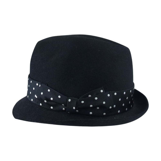 WACKO MARIA ワコマリア 東京HATROCKERS ドット リボン ウール フェルト 中折れ ハット ブラック系 M【中古】