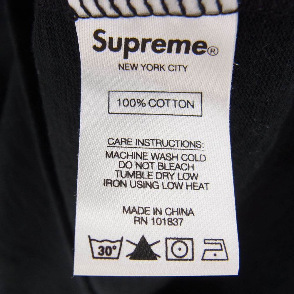 Supreme シュプリーム 18SS Arch S/S Top アーチロゴ ヘビーウエイト 半袖 Tシャツ ブラック系 S【中古】