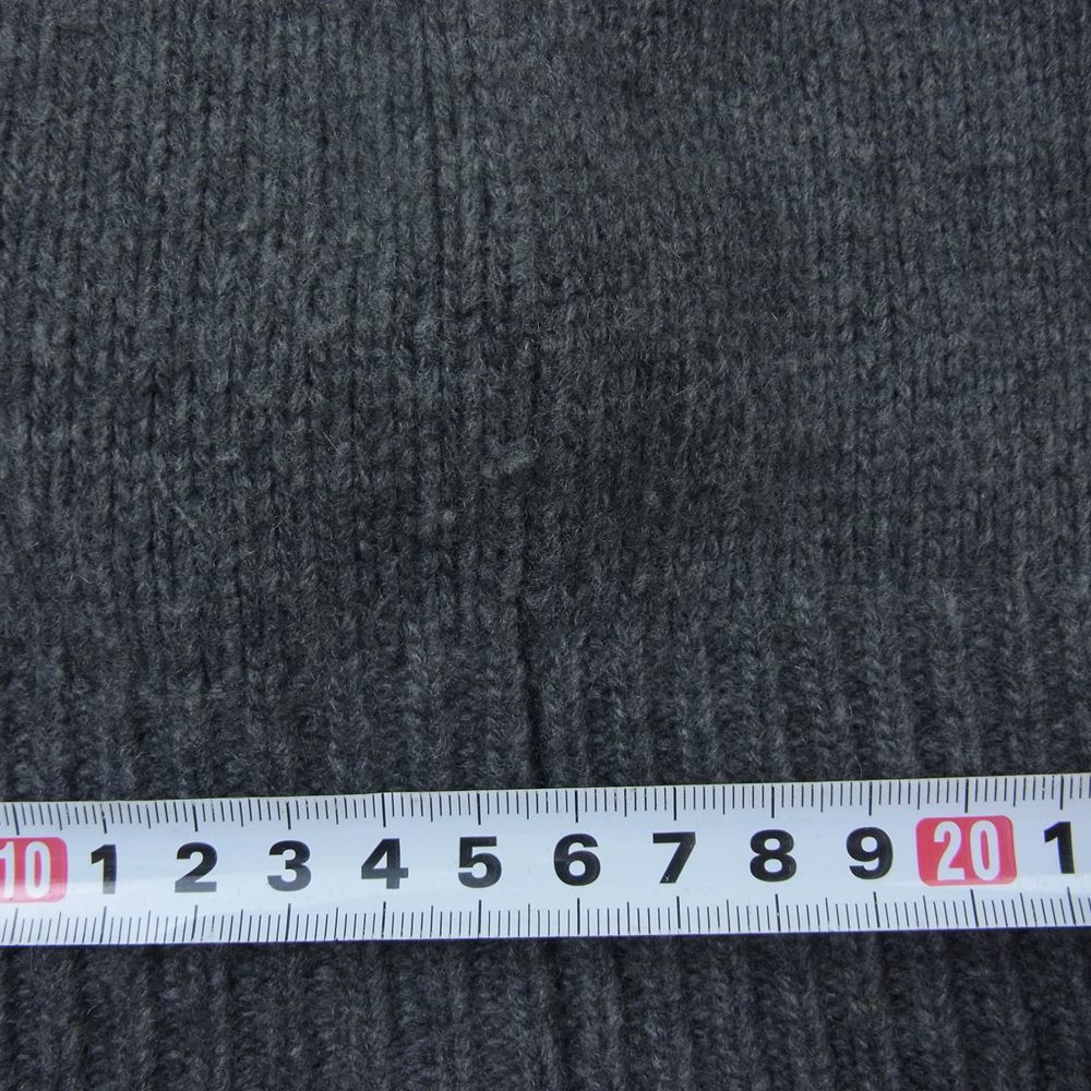 ウェルノード wn19-7fw059-kw カシミヤ タートルネック セーター ニット グレー系 S【中古】