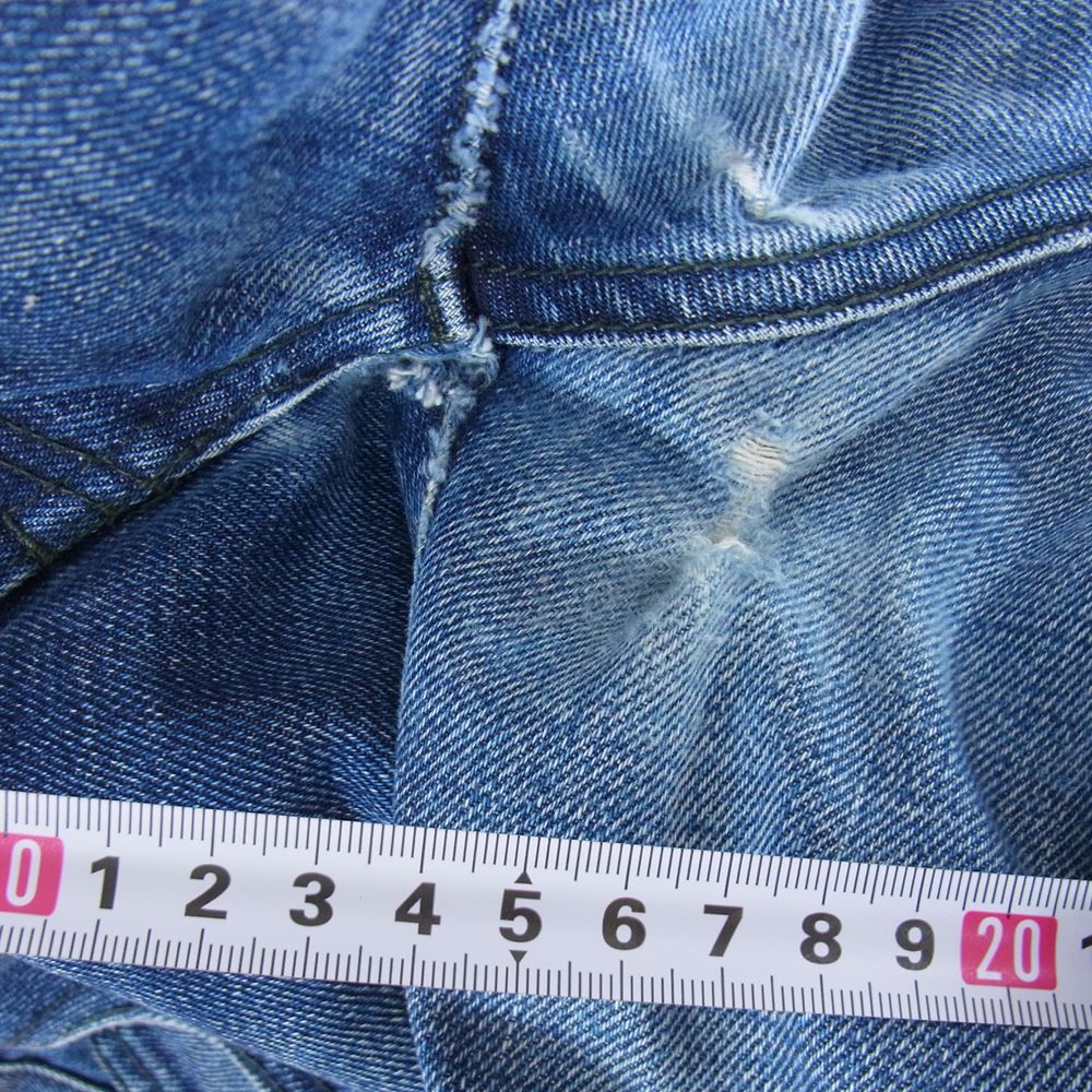 NEIGHBORHOOD ネイバーフッド FRAGMENT フラグメント NARROW ナロー デニムパンツ ジーンズ インディゴブルー系 L【中古】