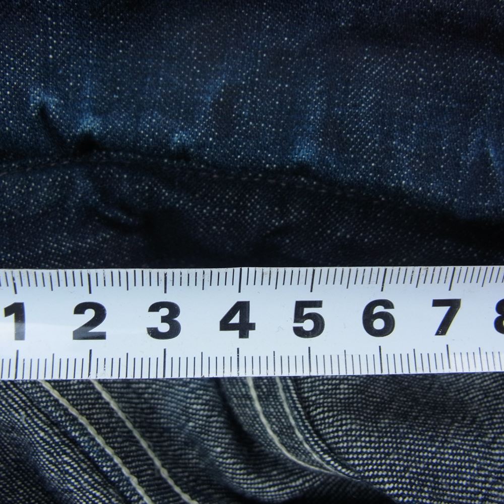 The REAL McCOY'S ザリアルマッコイズ MJ21019 8HU WW2 DENIM CHORE COAT デニム チョア コート カバーオール ジャケット インディゴブルー系 36【中古】