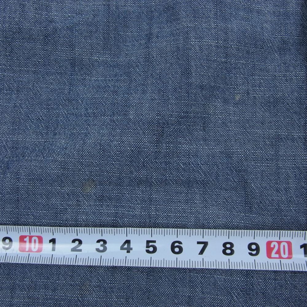 J.CREW ジェイクルー シャンブレー 長袖 シャツ インディゴブルー系 M【中古】