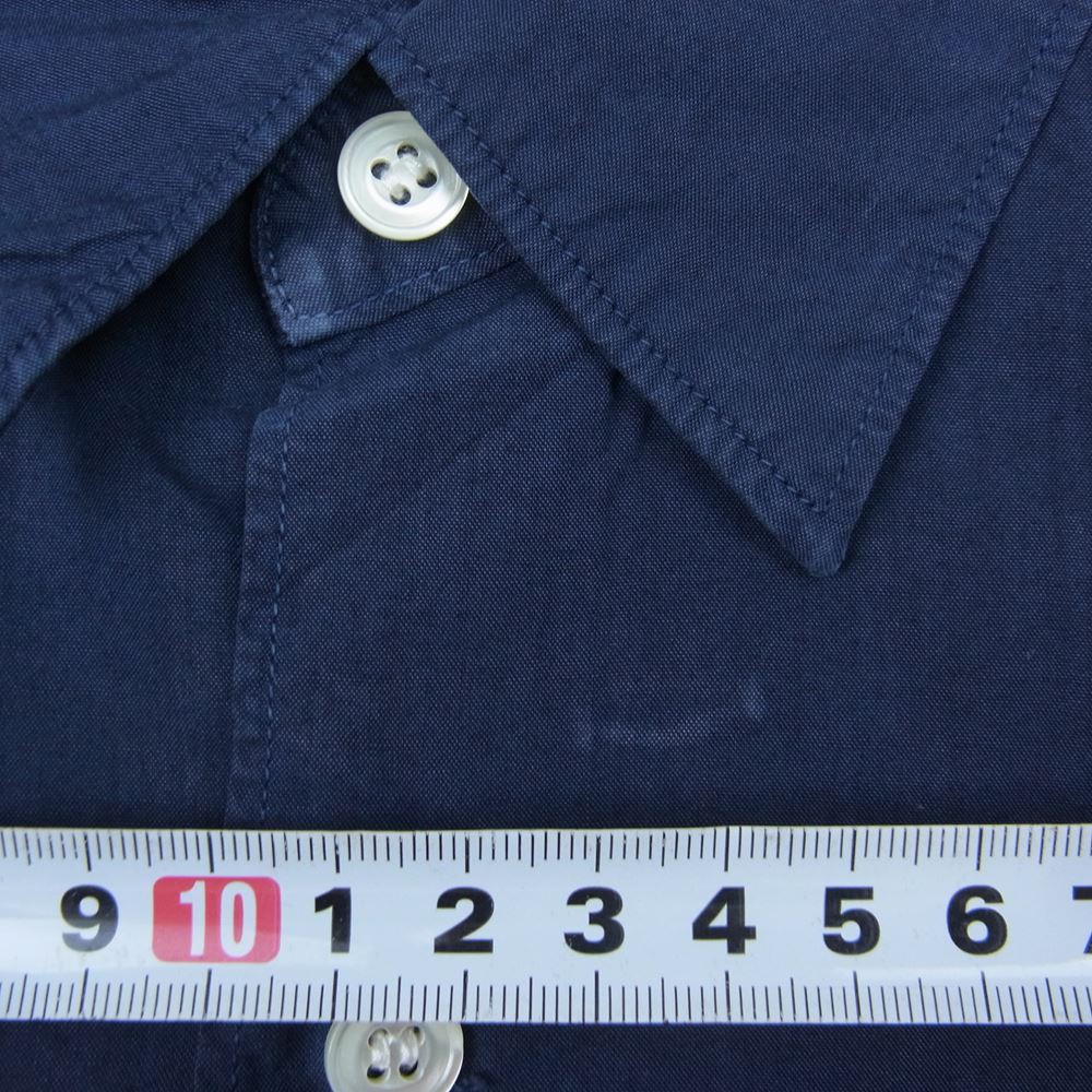 Ron Herman ロンハーマン 2620700055 テンセル混 コットン 長袖 シャツ ネイビー系 S【中古】