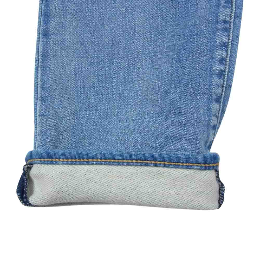 Ron Herman ロンハーマン 16AW 622060024-1071 ダメージ加工 スウェット デニム パンツ インディゴブルー系 M【中古】