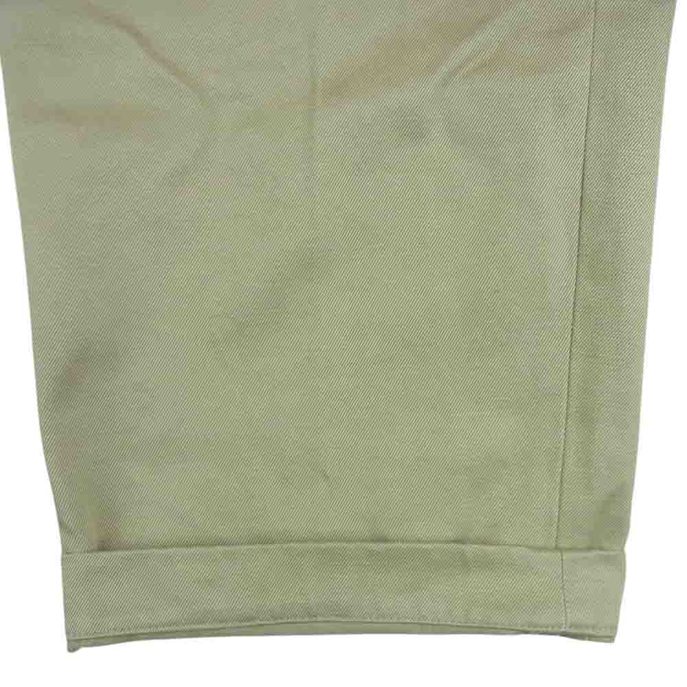 Scye サイ 5122-81508 San Joaquin Chino Loose Fit Tapered サンホアキンチノ ルーズフィットテーパード トラウザーズ チノパン パンツ ベージュ系 36【中古】