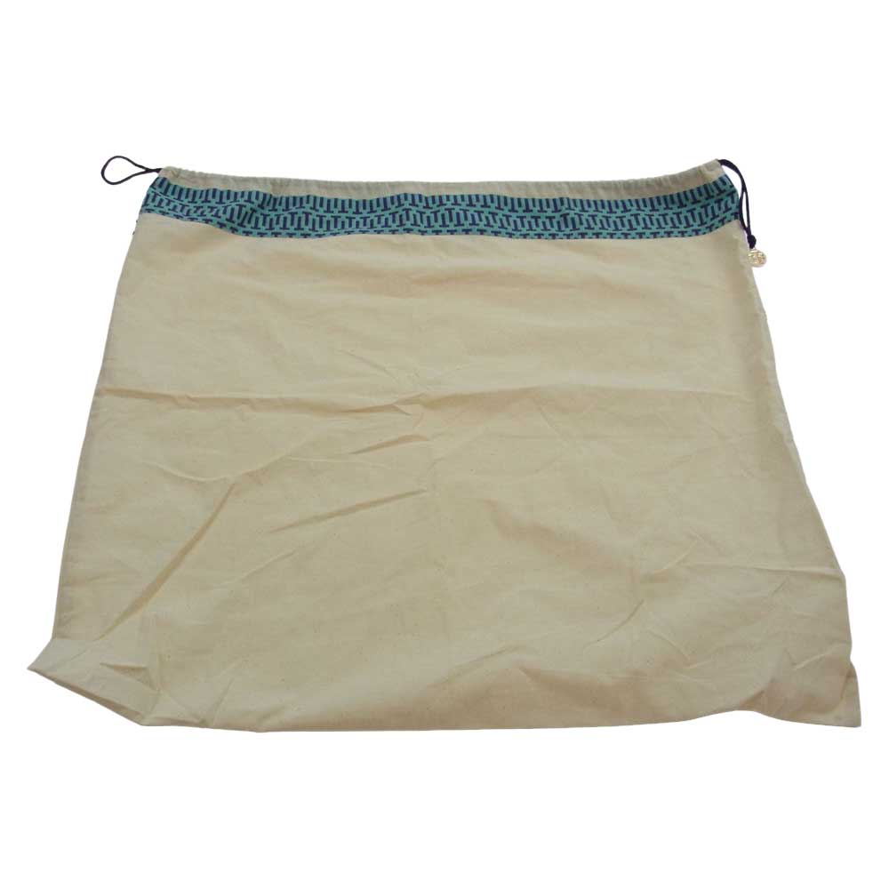 Tory Burch トリーバーチ レザー トートバッグ ネイビー系 レッド系【中古】