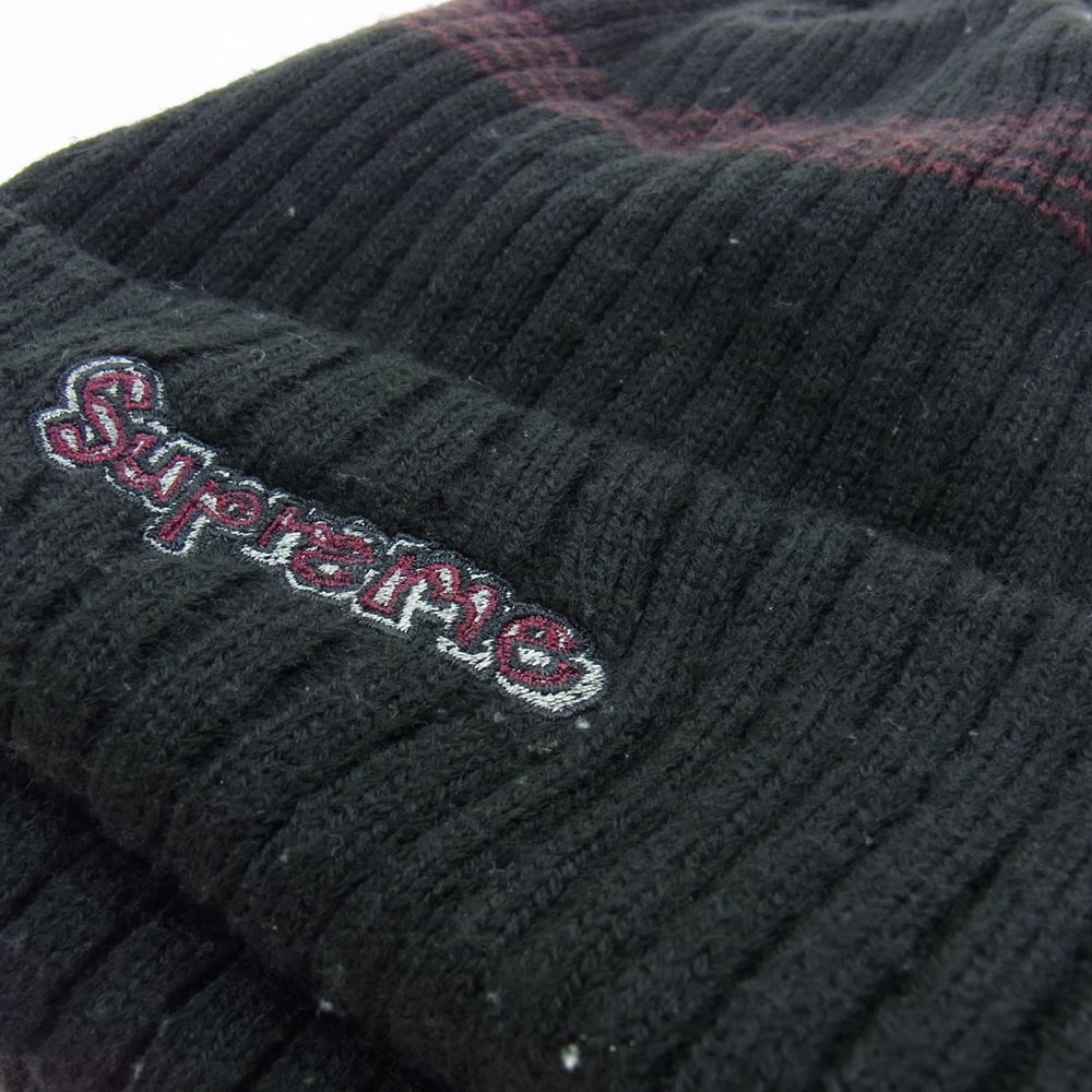 Supreme シュプリーム 19AW Gonz Logo Beanie ゴンズ ロゴ ビーニー ニット帽 ブラック系【中古】