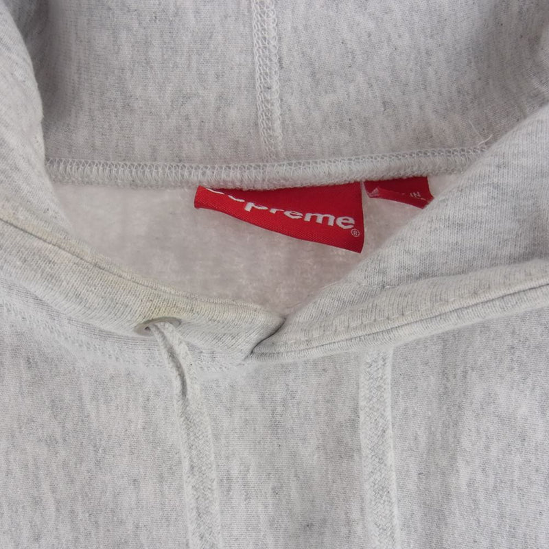 Supreme シュプリーム 19AW S Logo Hooded Sweatshirt Sロゴ フーデッド スウェットシャツ プルオーバー パーカー  グレー系【中古】