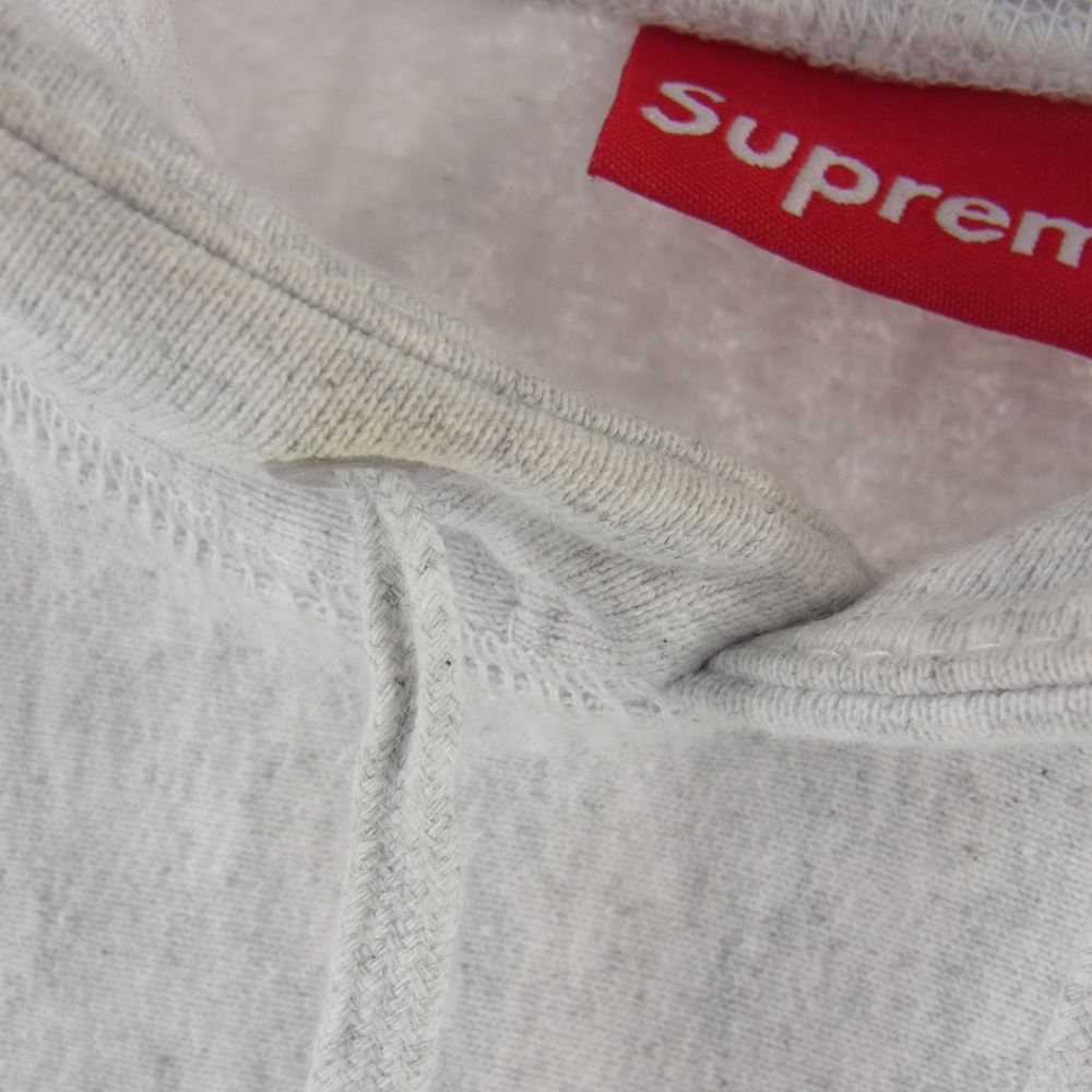Supreme シュプリーム 19AW S Logo Hooded Sweatshirt Sロゴ フーデッド スウェットシャツ プルオーバー パーカー グレー系【中古】