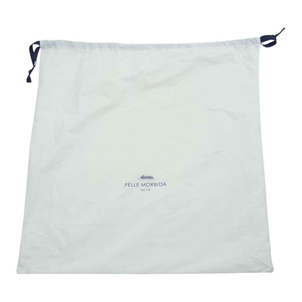 PELLE MORBIDA ペッレモルビダ PMO-CA013B Capitano キャピターノ 2way ブリーフ ケース バック ブラック系【新古品】【未使用】【中古】