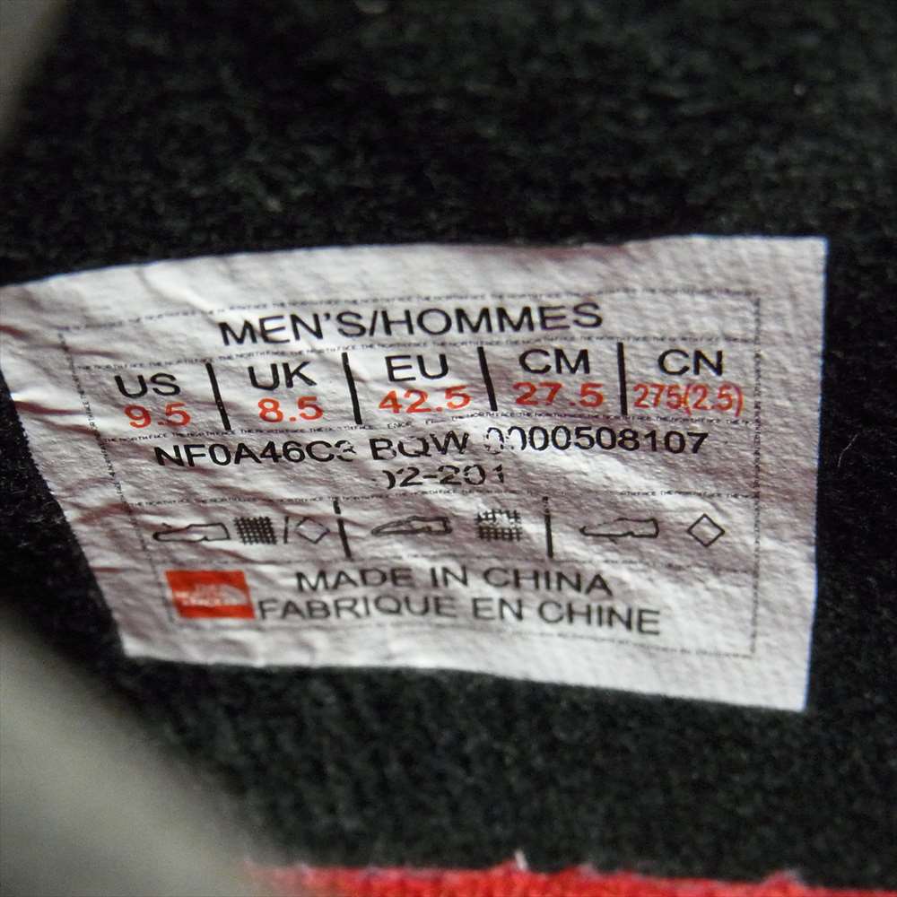 THE NORTH FACE ノースフェイス NF0A46C3 Oscilate Trail Running Shoes オシレート トレイル ランニング スニーカー カーキ系 27.5cm【中古】