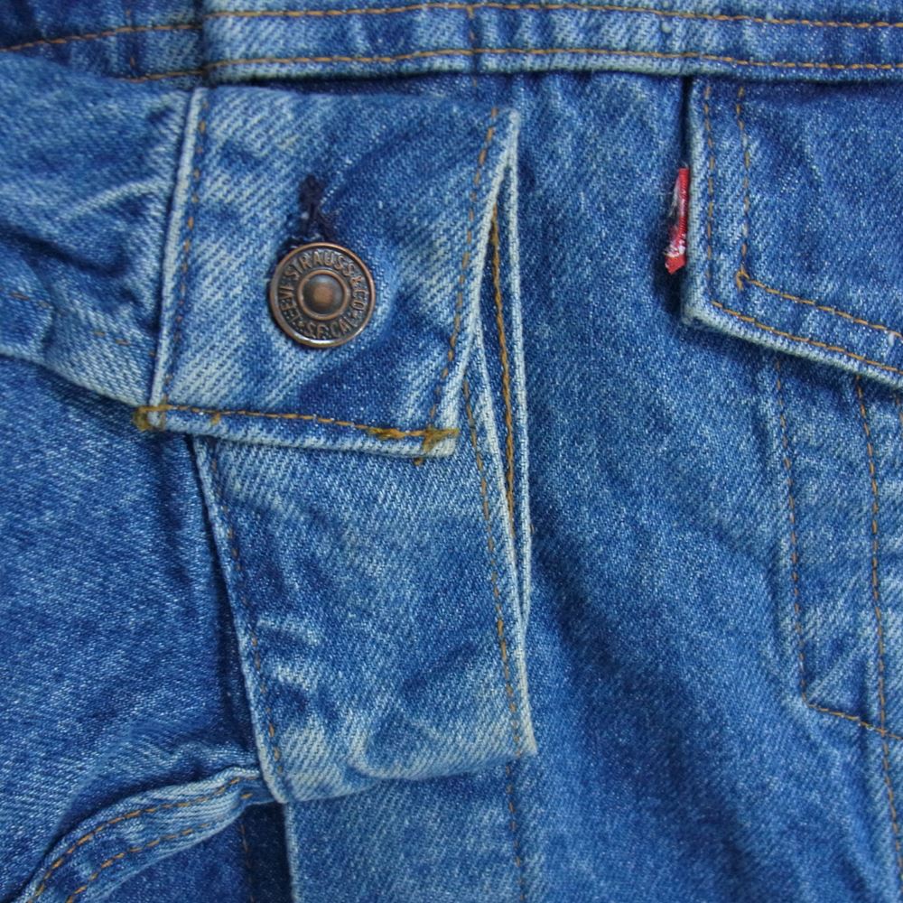 Levi's リーバイス 70507-0293 ヴィンテージ 80s USA製 デニムジャケット L インディゴブルー系 L【中古】