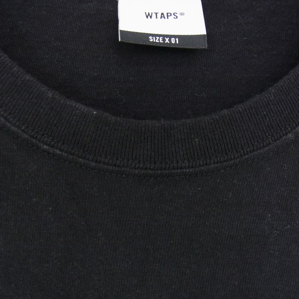 WTAPS ダブルタップス 19SS 191ATDT-CSM23 WISH SS TEE Tシャツ ブラック系 01【中古】