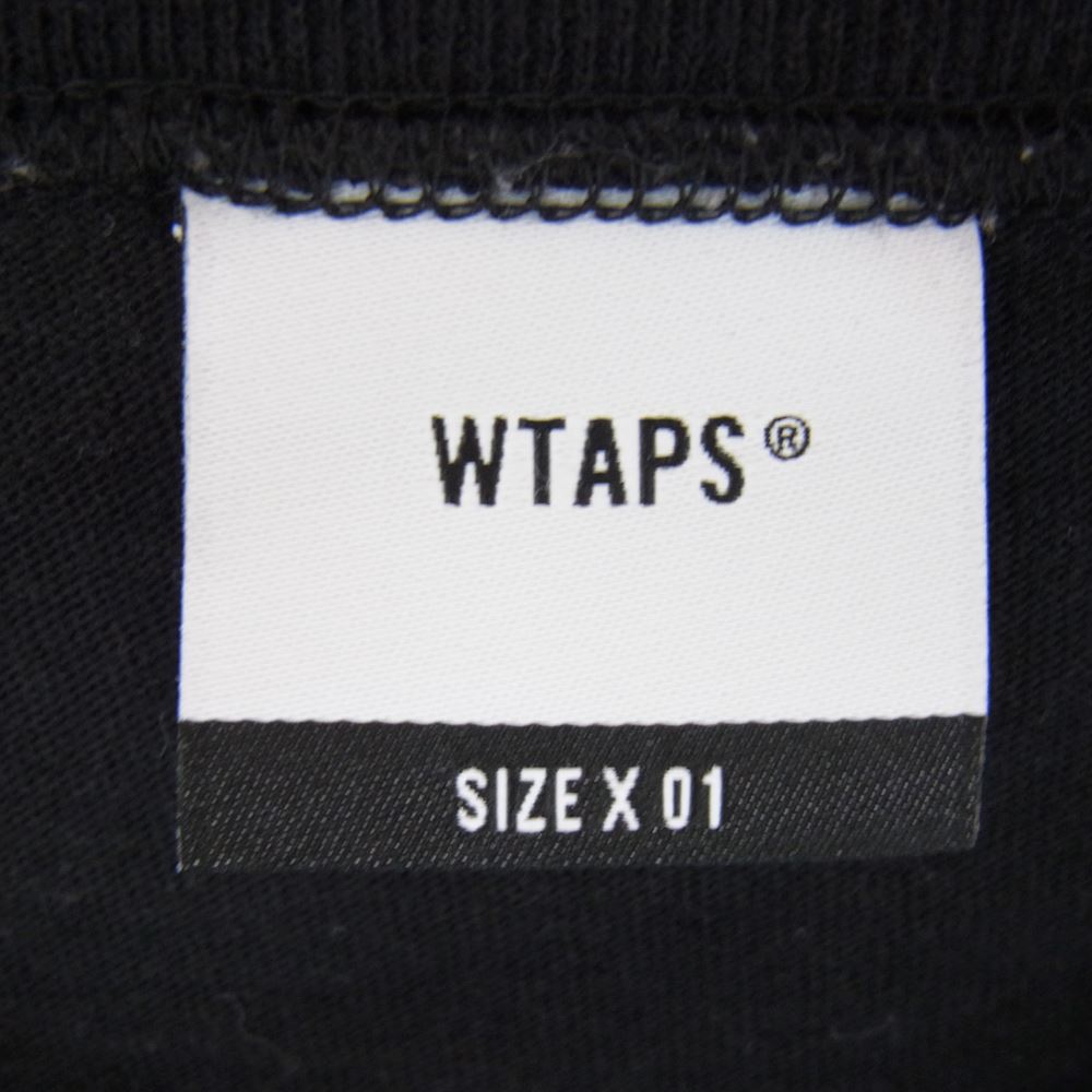 WTAPS ダブルタップス 19SS 191ATDT-CSM23 WISH SS TEE Tシャツ ブラック系 01【中古】
