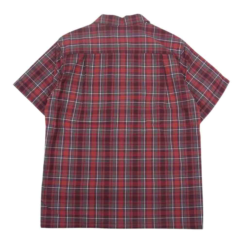 JELADO ジェラード Vincent Shirt BASIC COLLECTION ヴィンセント チェック 半袖 シャツ レッド系 M【中古】