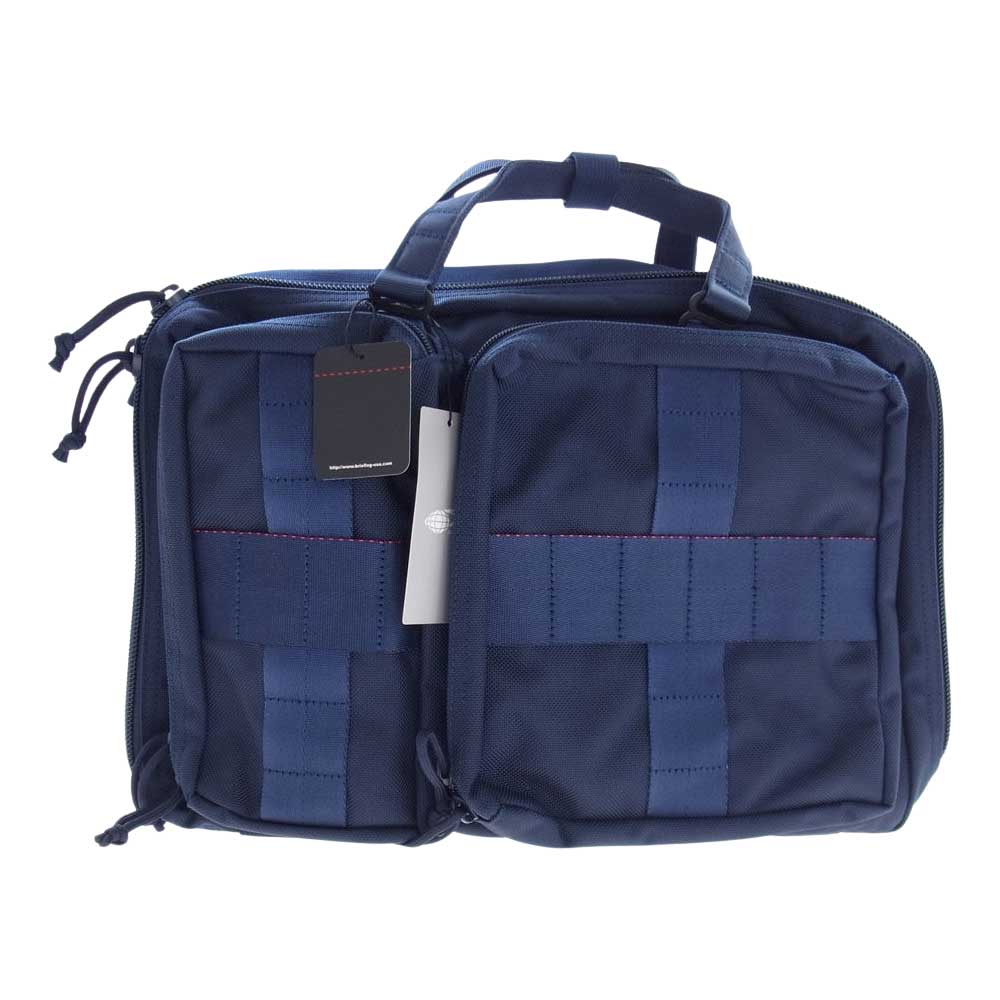 BEAMS PLUS 別注 BRIEFING / 3WAY BAG ネイビー 【公式通販】