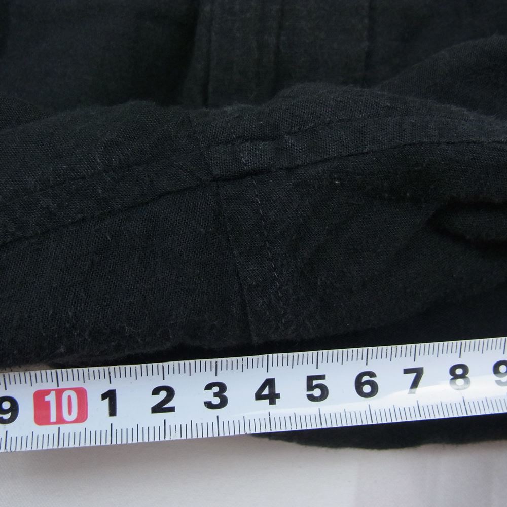 COMOLI コモリ 20SS R01-03008 ベタシャン ドローストリング テーパード スラックス イージー パンツ ブラック系 2【中古】