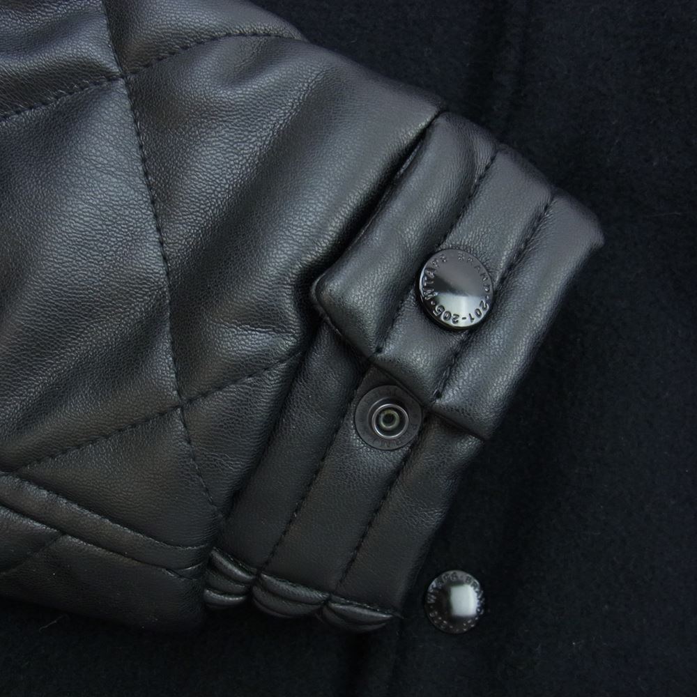 WTAPS ダブルタップス 20AW 202BRDT-JKM05 CANAL JACKET WONY. MOSSER カナル スタジアム ジャケット モッサー スタジャン ブラック系 01【中古】