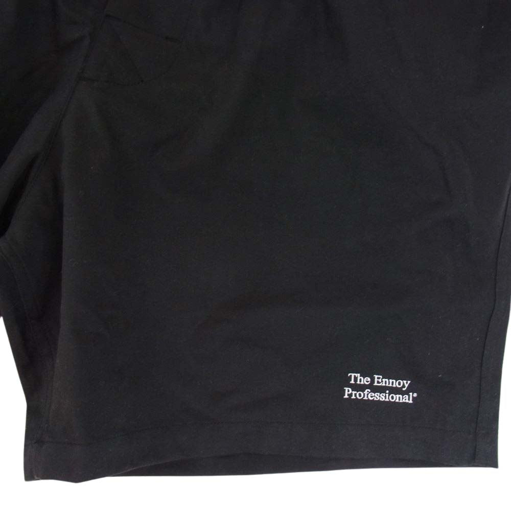 エンノイプロフェッショナル Cotton Easy Short コットン イージー ショーツ パンツ ブラック系 XL【中古】