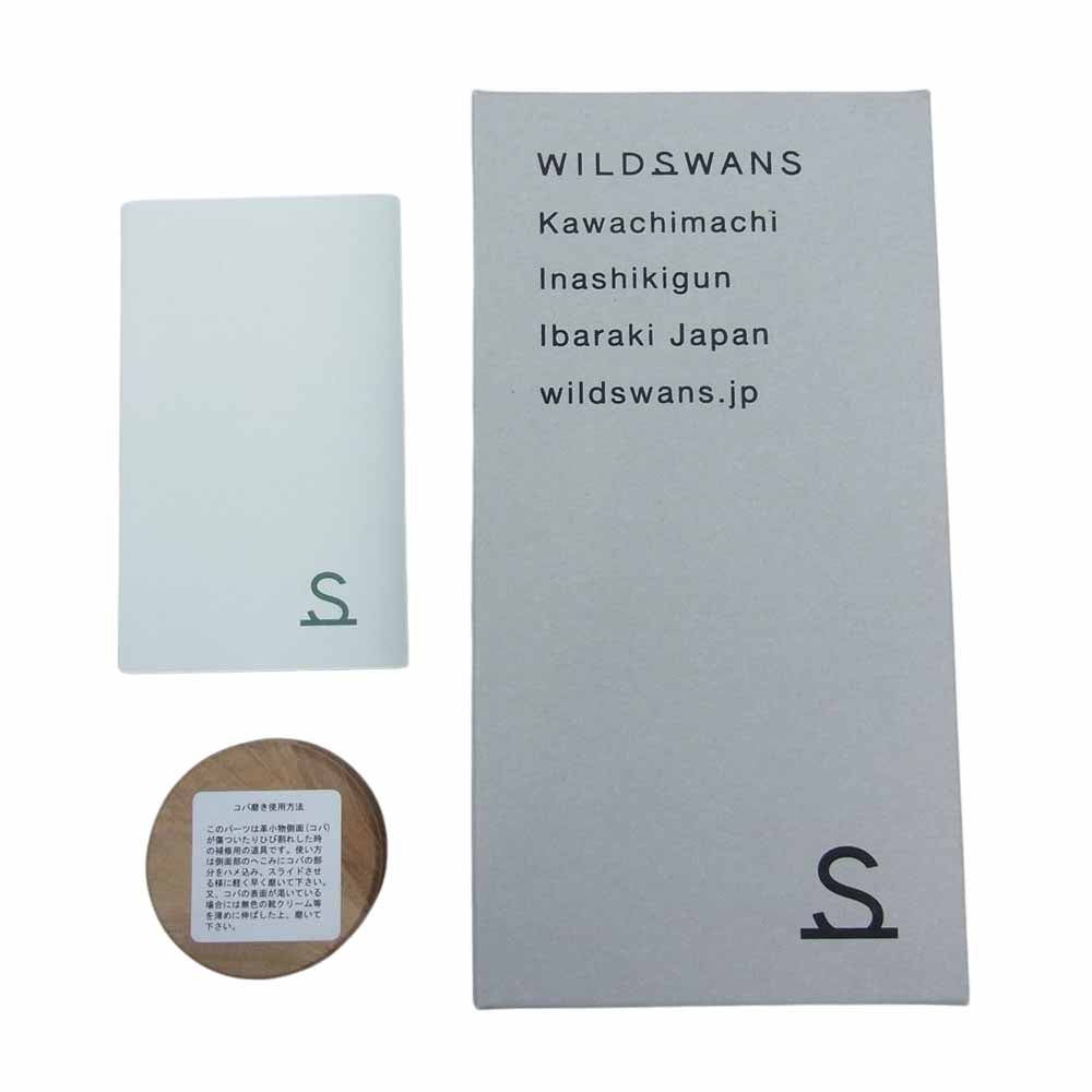 WILDSWANS ワイルドスワンズ CSS-TONGUE LVA ROUG タング フルグレインブライドルレザー コインケース ブラウン系【新古品】【未使用】【中古】