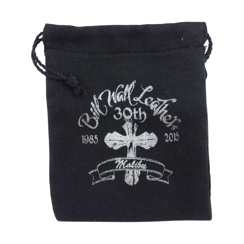 BILL WALL LEATHER ビルウォールレザー ギャランティ付属 ミッドスター ブレスレット w/ストーンTバー シルバー系【中古】