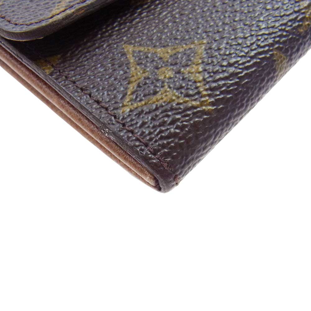 LOUIS VUITTON ルイ・ヴィトン モノグラム ポルトフォイユ サラ 長財布 ウォレット ブラウン系【中古】