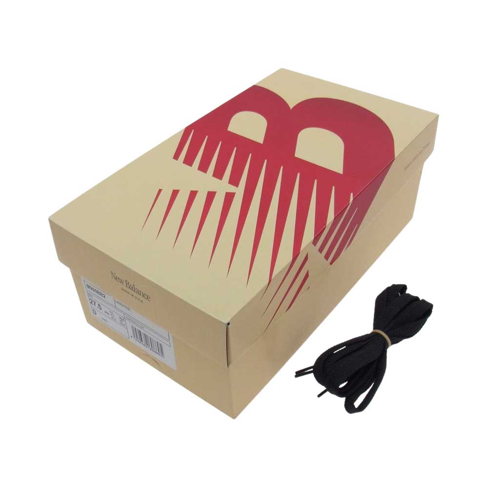 NEW BALANCE ニューバランス M990BB2 USA 製 990 V2 BB2 ローカット スニーカー ブラウン系 27.5cm【新古品】【未使用】【中古】