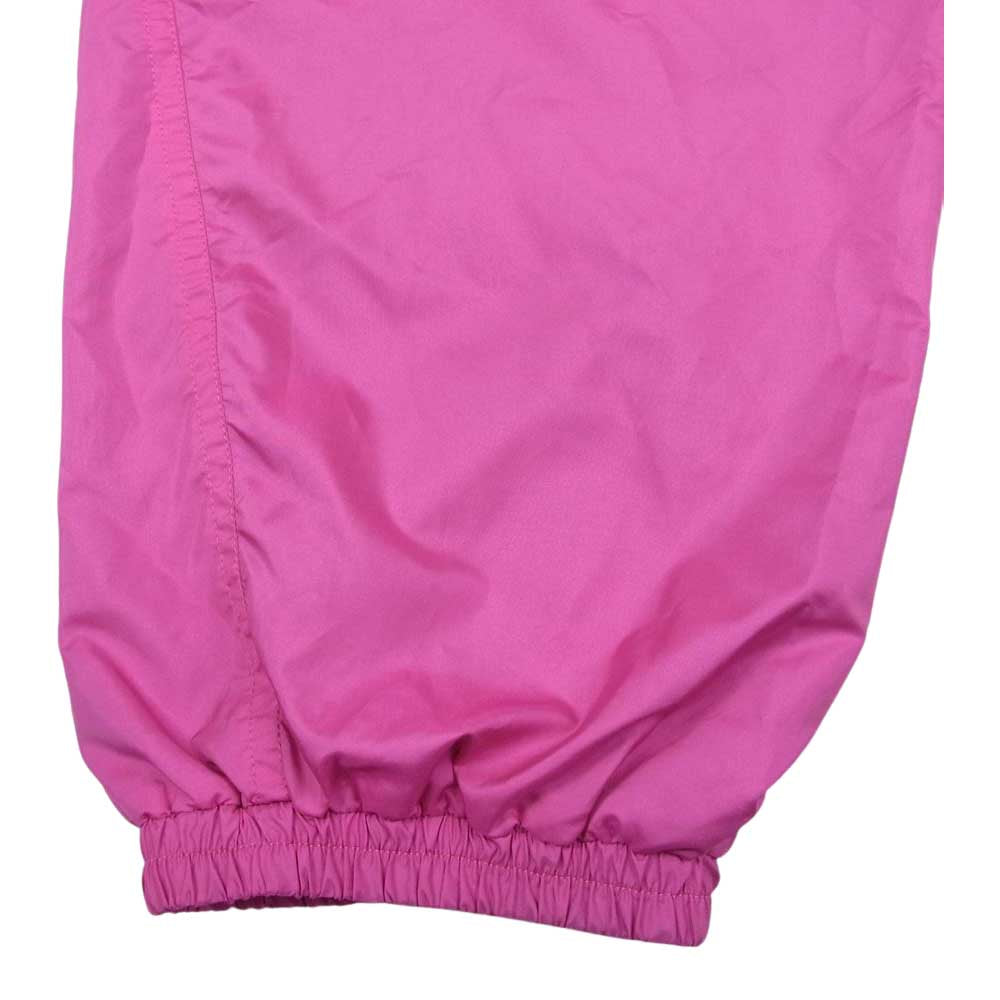 ダブレット 19AW CHAOS EMBROIDERY TRACK PANTS カオス エンブロイダリー 刺繍 ナイロン トラック パンツ ピンク系 S【美品】【中古】