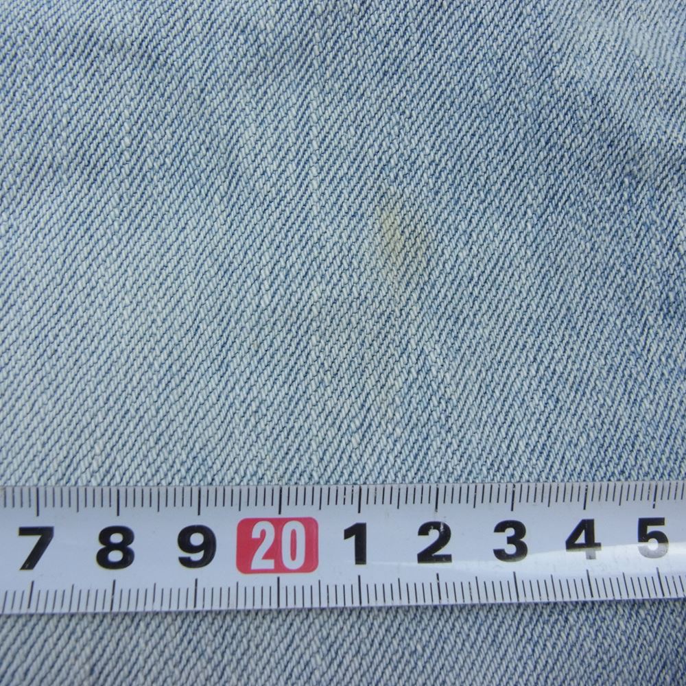 COMOLI コモリ 22AW W03-03004 ブリーチ デニム 5P パンツ インディゴブルー系 2【中古】