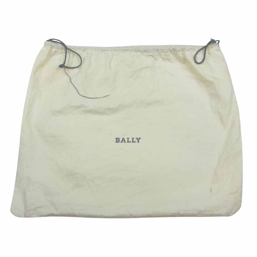 BALLY バリー ハンドバッグ ゴールド金具 ショルダーバッグ ブラック系【中古】