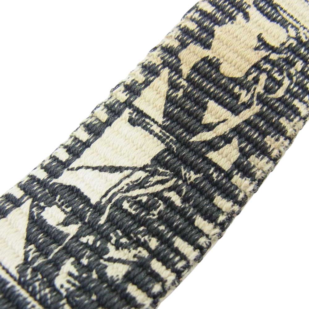 HYSTERIC GLAMOUR ヒステリックグラマー 総柄 リング ベルト ブラック系【中古】