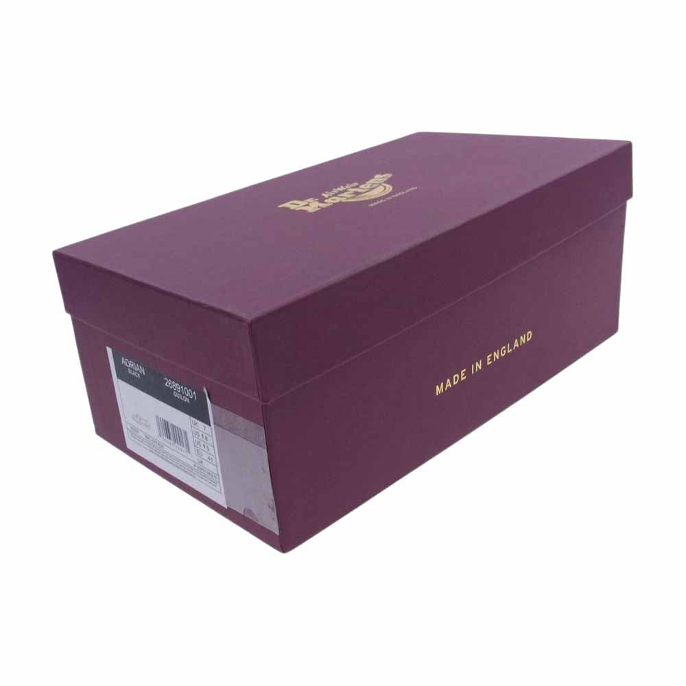 Dr.Martens ドクターマーチン 26891001 茶芯 英国製 MIE ADRIAN エイドリアン タッセル ローファー ブラック系 UK7【中古】