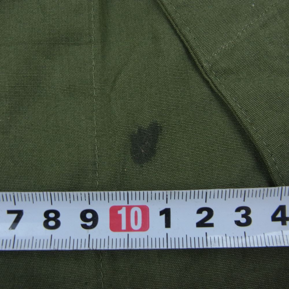 米軍 80s 米軍実物 ヴィンテージ ジャングル ファティーグ 長袖 シャツ ジャケット カーキ系 M【中古】