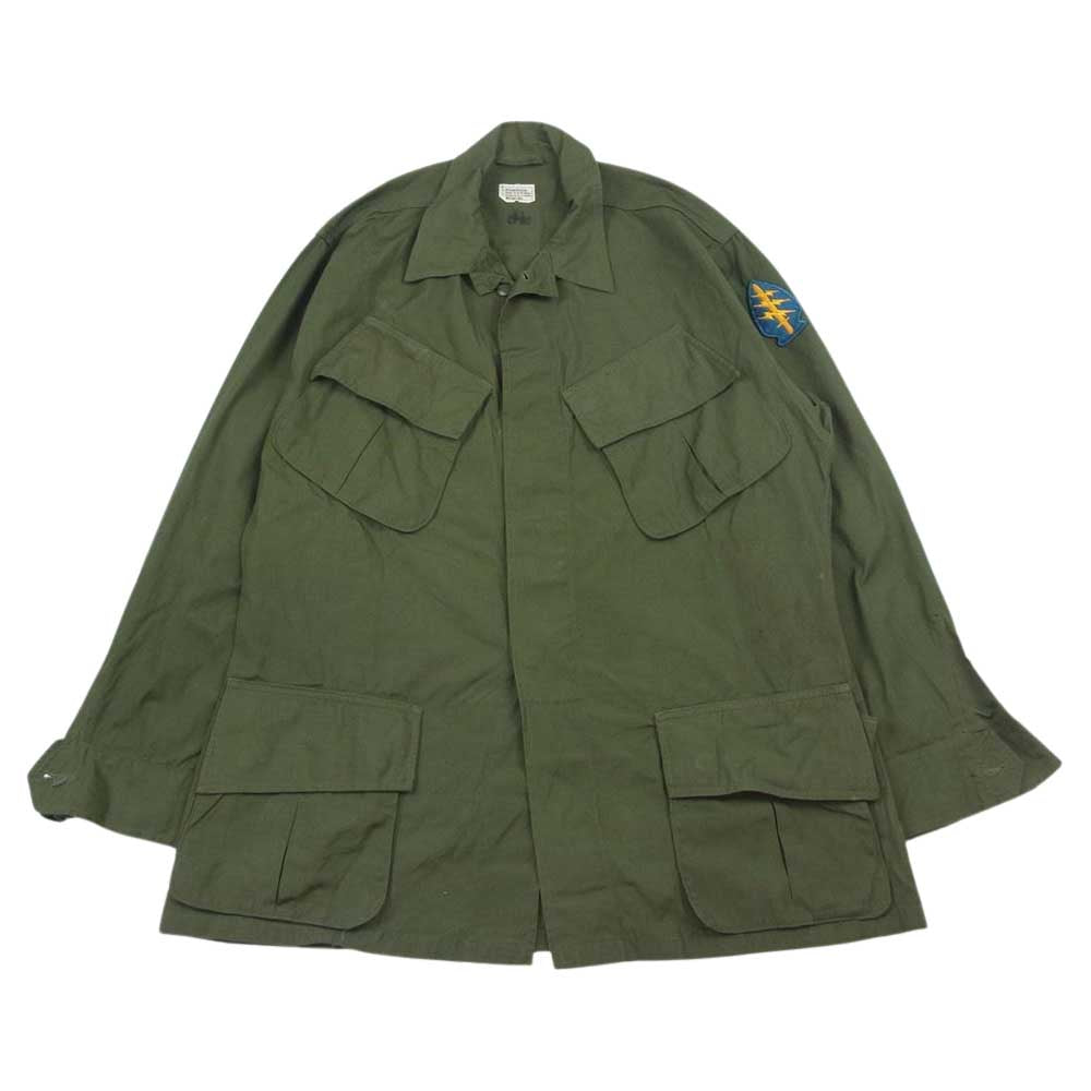 米軍 60s 米軍実物 ヴィンテージ ジャングル ファティーグ 長袖 シャツ 