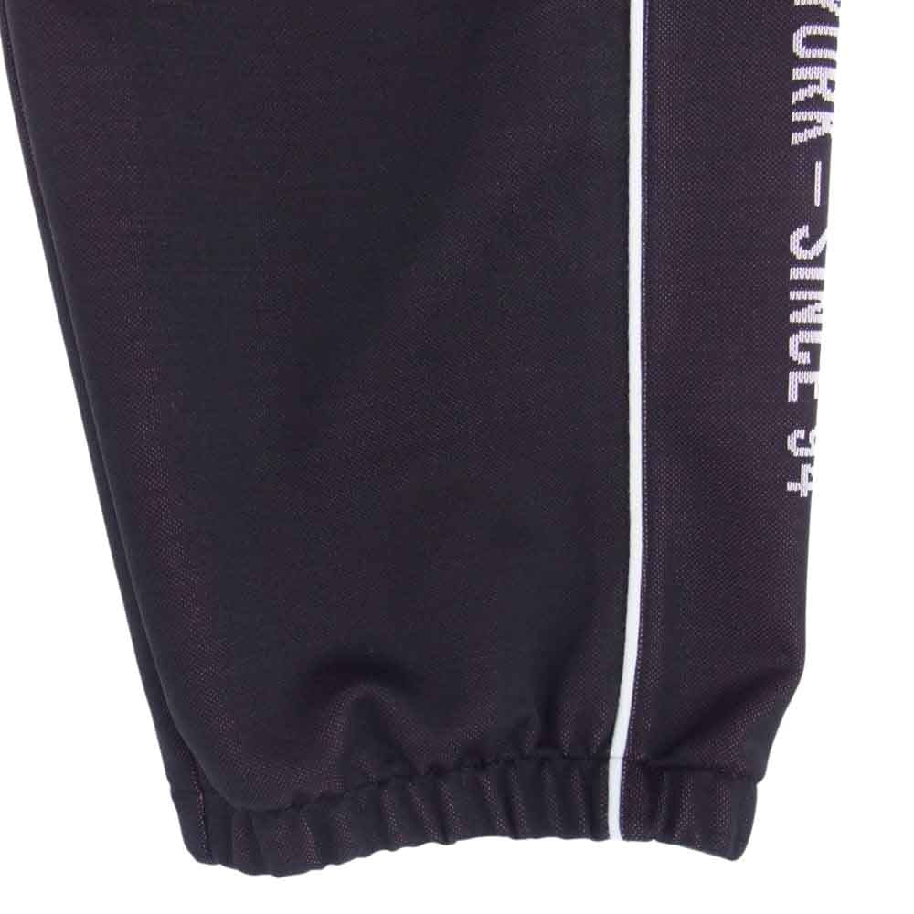 Supreme シュプリーム 22AW World Famous Jacquard Track Pants ワールド フェイマス ジャカード トラック パンツ ブラック ロゴ ブラック系 レッド系 S【美品】【中古】