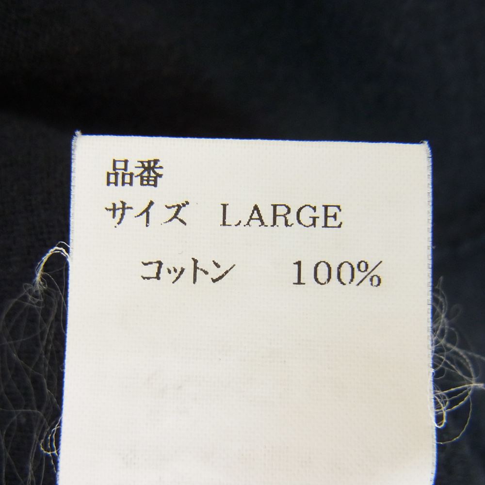 UNDERCOVER アンダーカバー 00SS × WTAPS ダブルタップス 愚者世代 プリント 半袖 TEE Tシャツ ブラック系 L【中古】