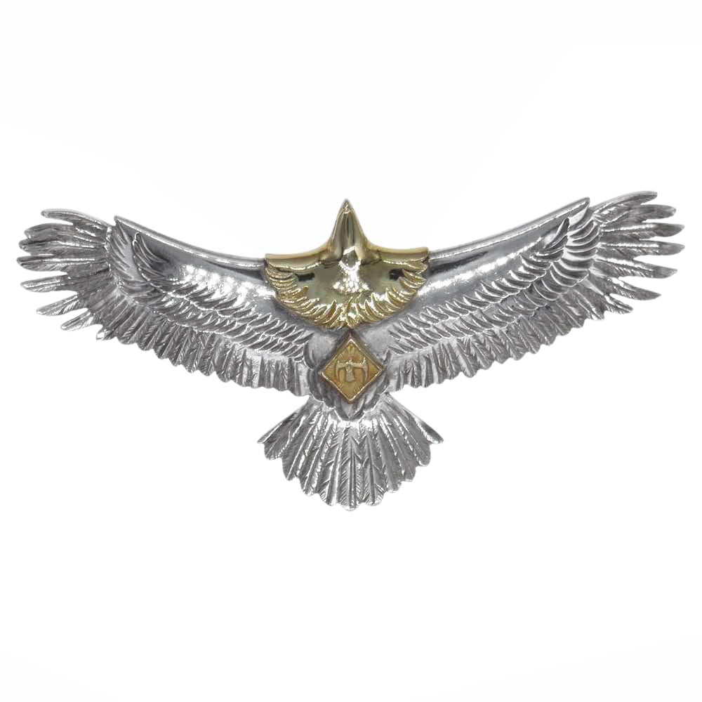鷲見太郎 ギャランティカード付 eagle metal 頭金 大イーグル 裏面