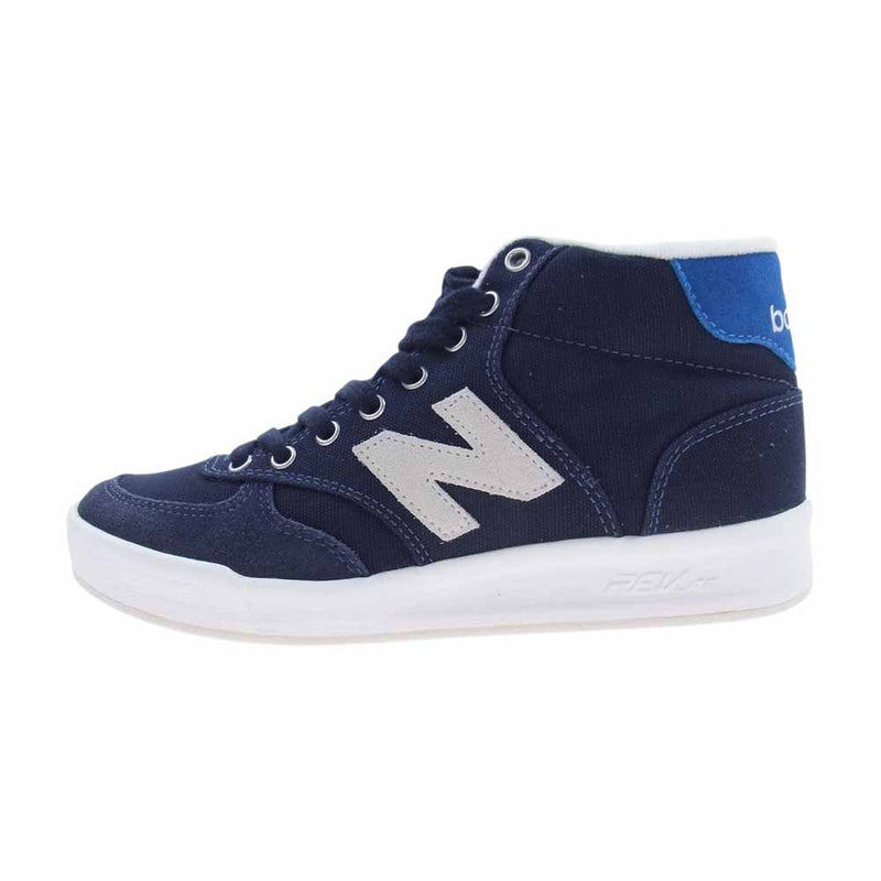 NEW BALANCE ニューバランス CRT300H B キャンバス ハイカット スニーカー ネイビー系 23.0cm【美品】【中古】