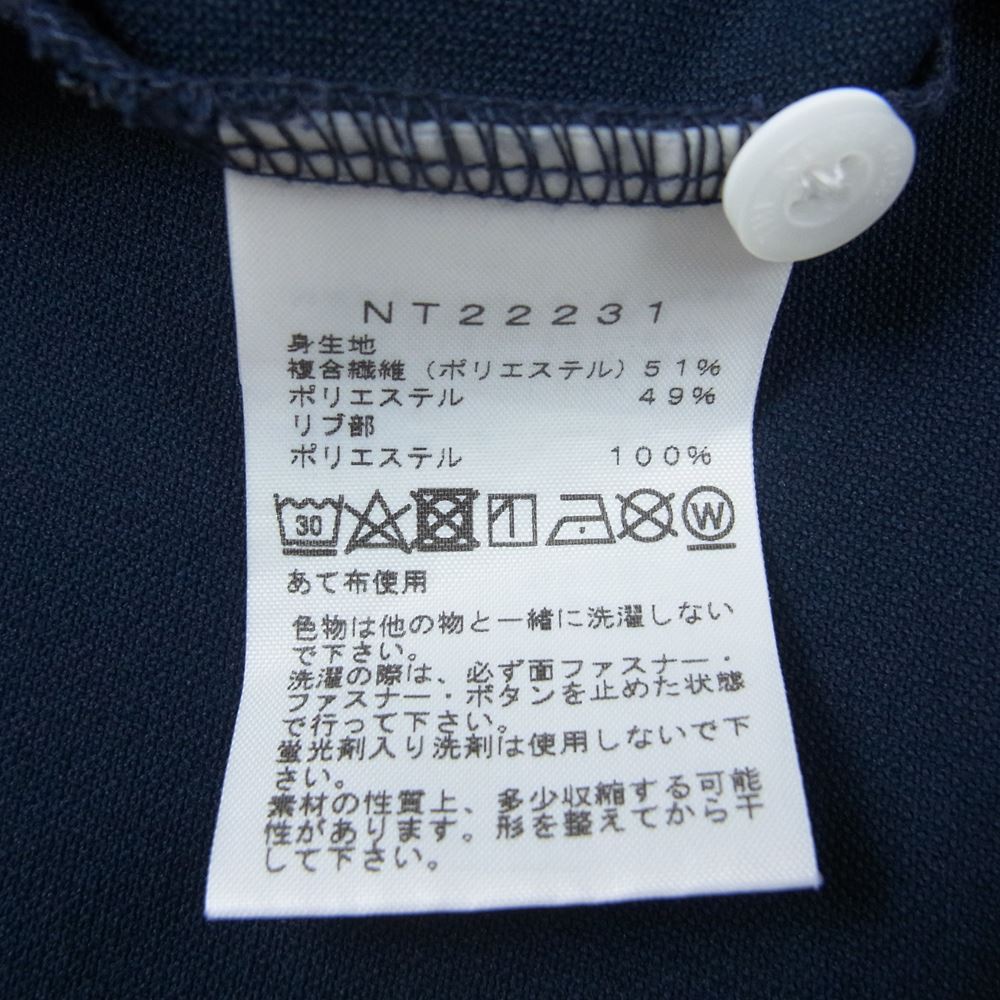 THE NORTH FACE ノースフェイス NT22231 S/S Biz Polo ショートスリーブビズ ポロ シャツ ネイビー ネイビー系 XL【中古】