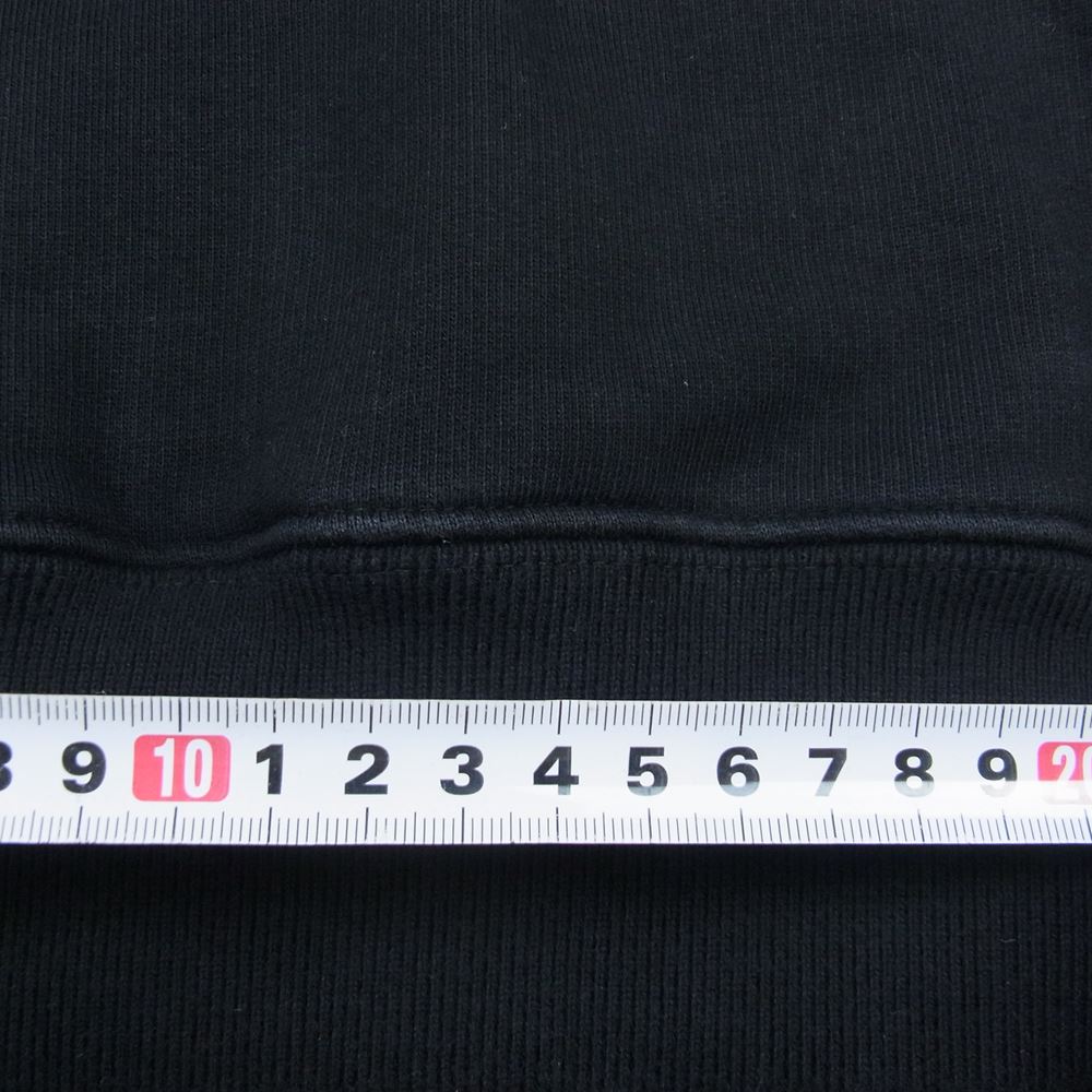 OFF-WHITE オフホワイト OMBB034R21FLE003 MARKER SLIM HOODIE マーカー スリム フーディ ロゴ プリント プルオーバー パーカー ブラック系 L【中古】